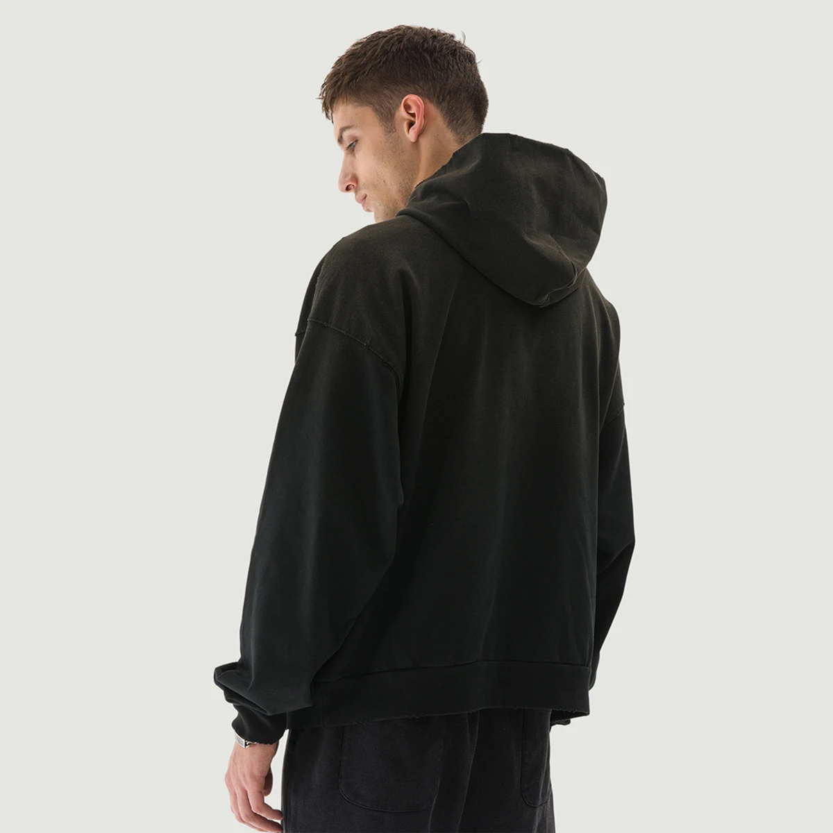 Y27 UNISEX SUN FADED DISTRESSED HOODIE [380 GSM]