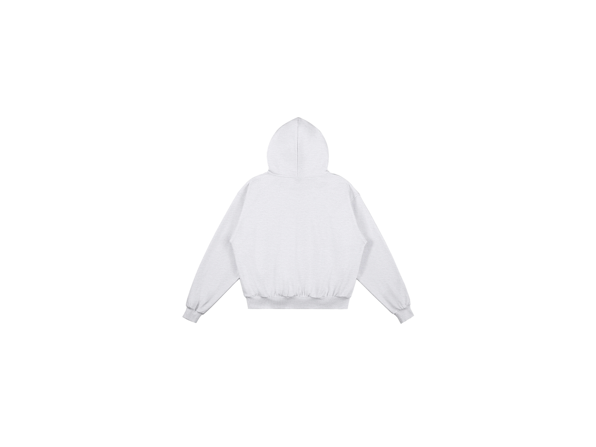 Z35 CLASSIC BOXY HOODIE - WHITE [420 GSM]