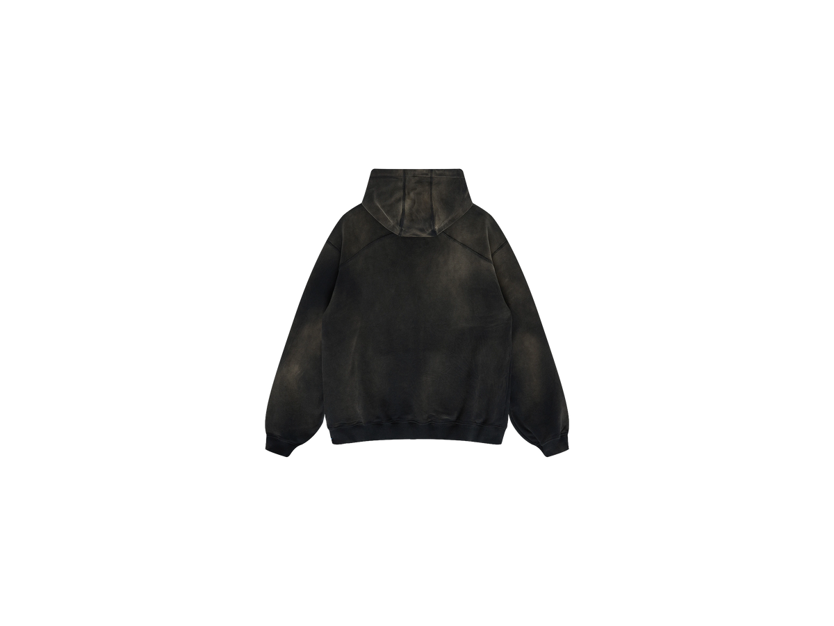Z35 UNISEX SUPER HEAVYWEIGHT SUN FADED HOODIE [400 GSM]