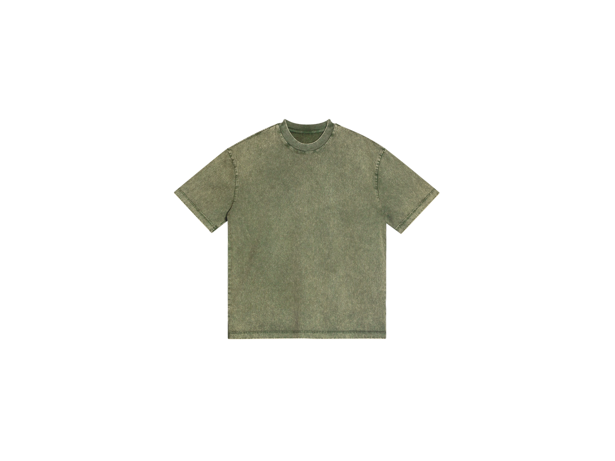 G32 UNISEX OVERSIZED SNOW WASHED T-SHIRT [285 GSM]