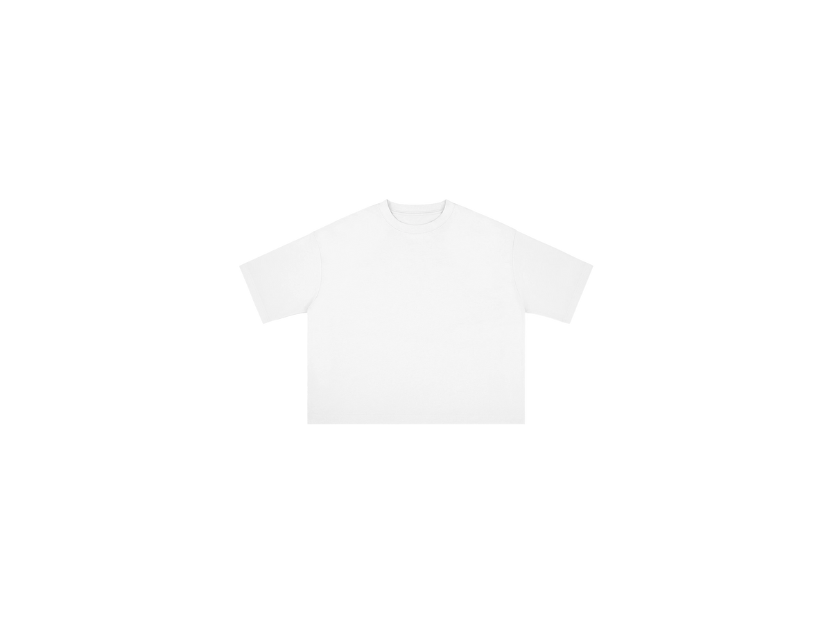 S32 UNISEX CLASSIC BOXY T-SHIRT COTTON - WHITE [280 GSM]