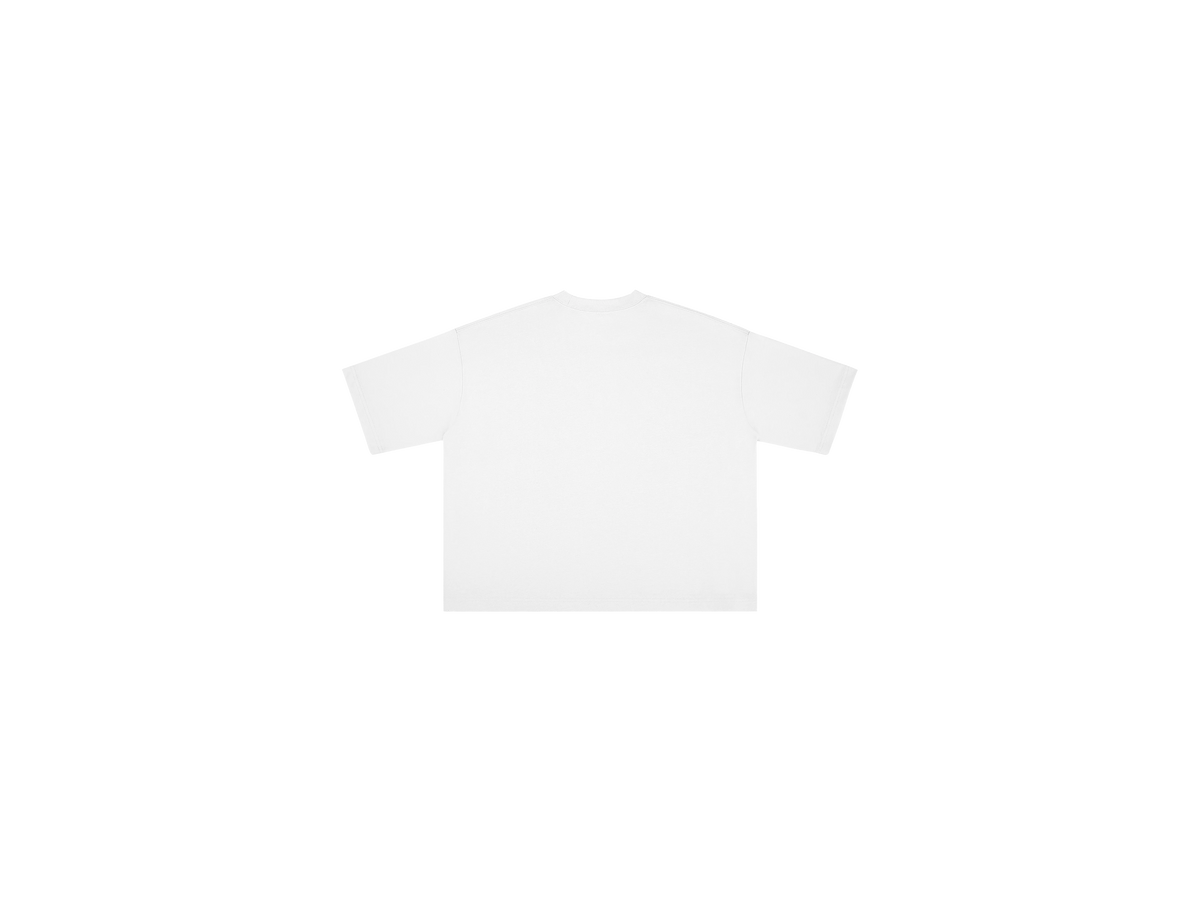 S32 UNISEX CLASSIC BOXY T-SHIRT COTTON - WHITE [280 GSM]