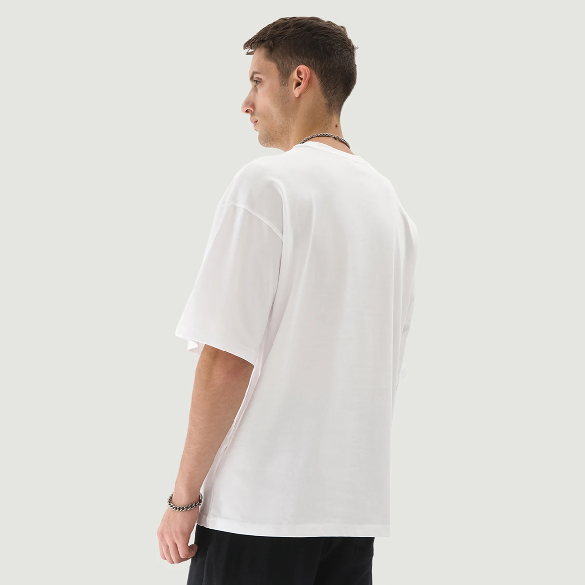 S32 UNISEX CLASSIC BOXY T-SHIRT COTTON - WHITE [280 GSM]