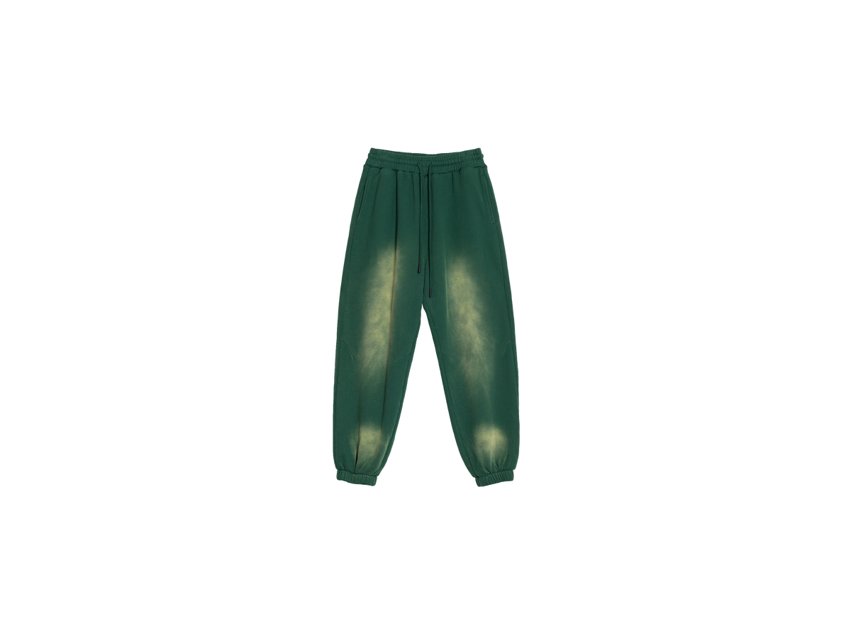 Y35 SUN FADED SWEATPANTS - MINERAL GREEN [400 GSM]