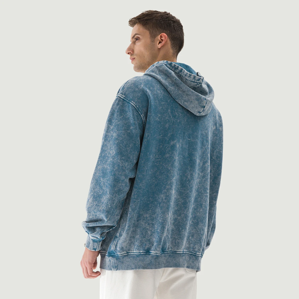Z35 UNISEX SUPER HEAVYWEIGHT OVERSIZED FADED HOODIE [440 GSM]